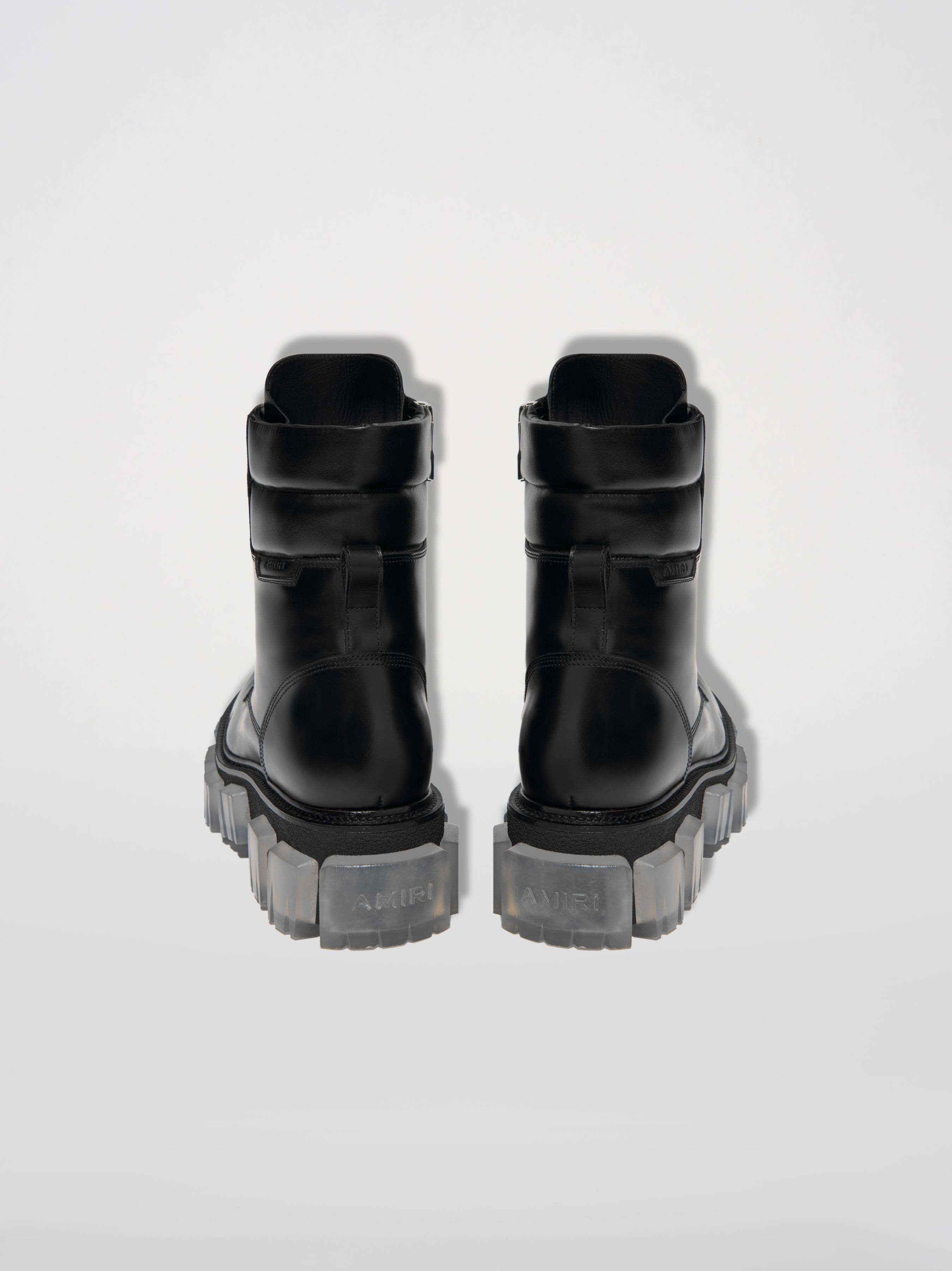 CREPE LUG COMBAT BOOT - BLACK sold by AMIRI product image thumbnail 4