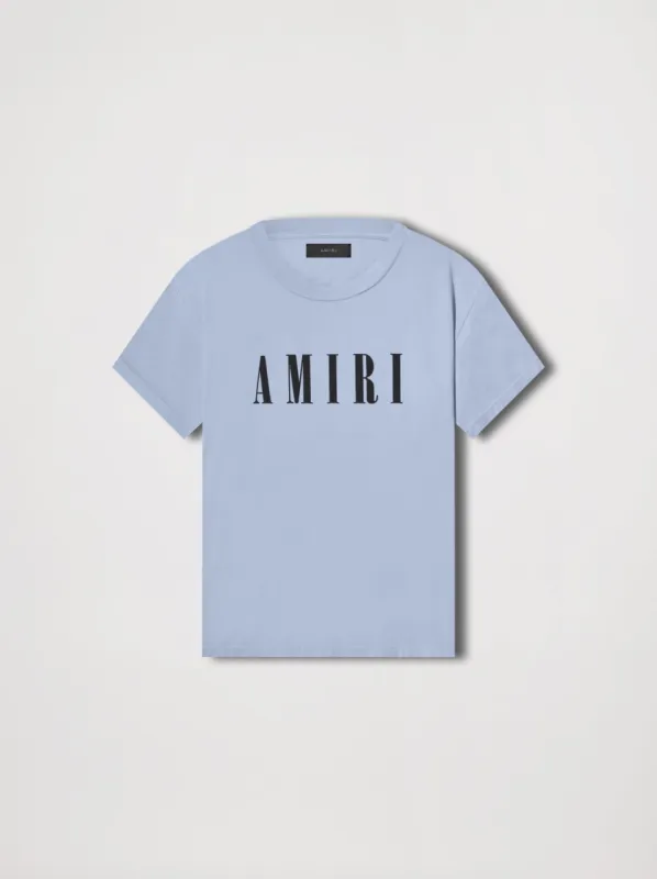 CORE LOGO TEE - DUSTY BLUE sold by AMIRI