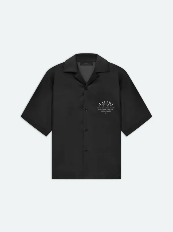 AMIRI ARTS DISTRICT SILK SHIRT - Black sold by AMIRI