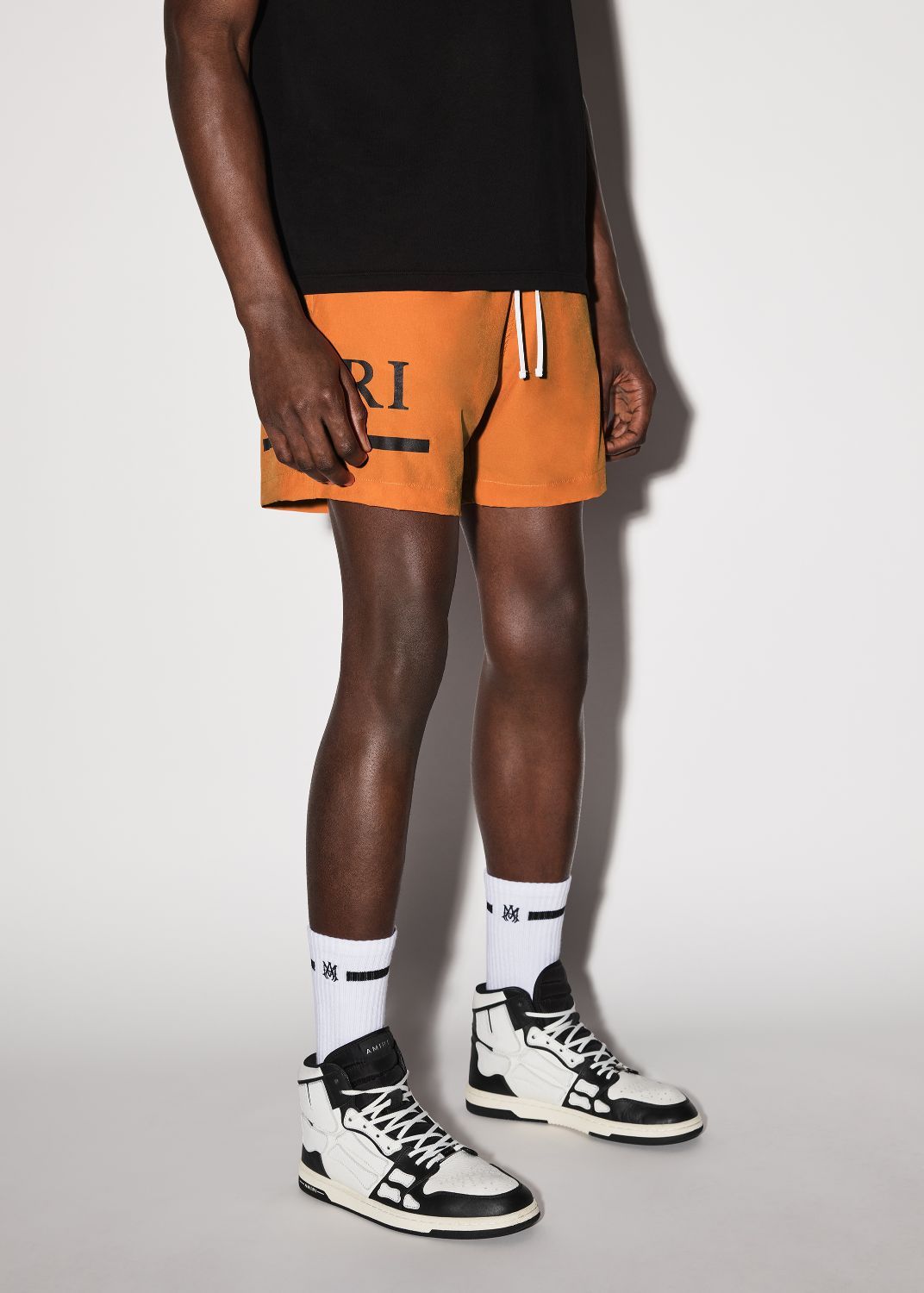 MA BAR LOGO SWIM TRUNK - ORANGE sold by AMIRI product image thumbnail 3