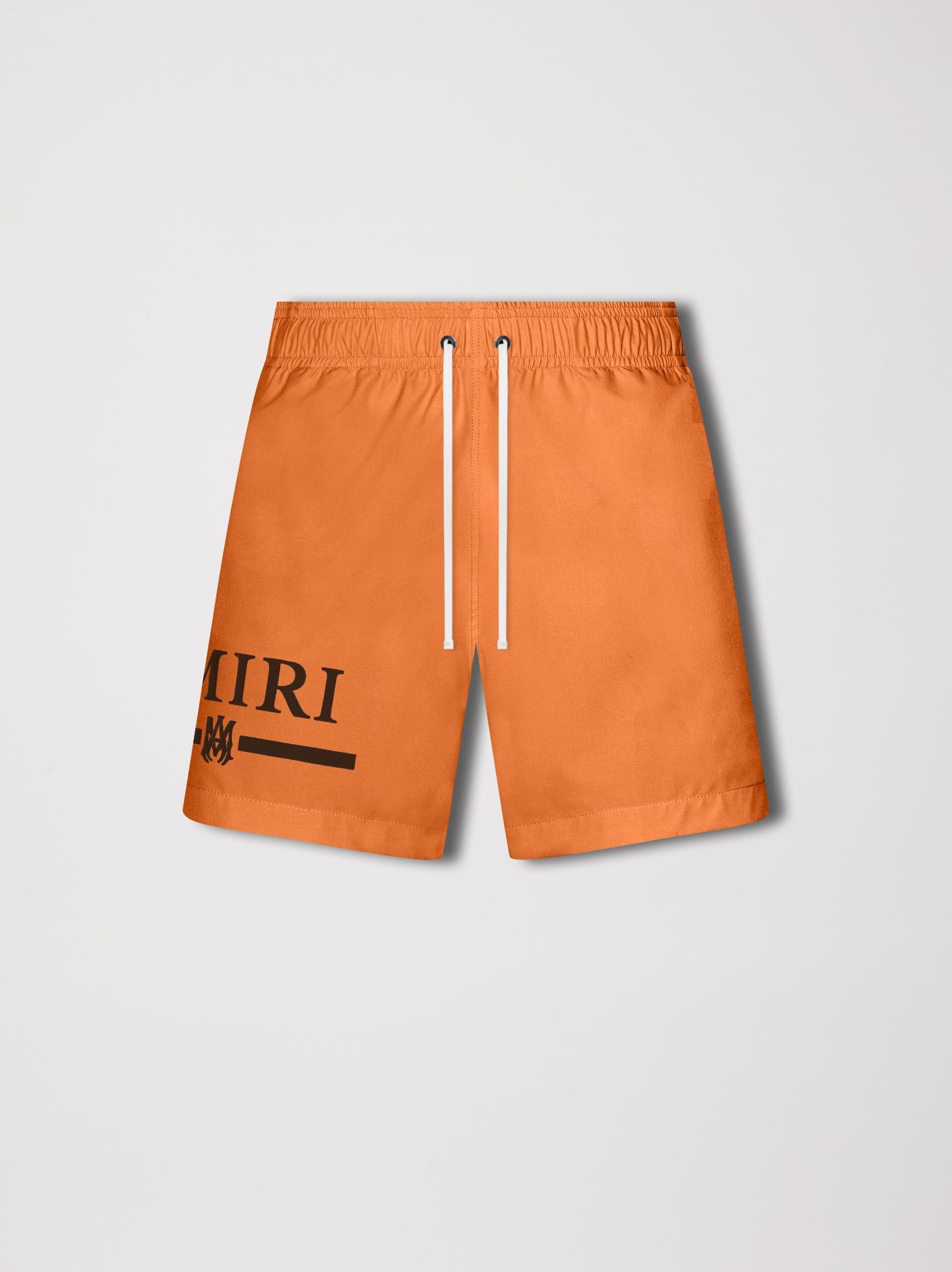 MA BAR LOGO SWIM TRUNK - ORANGE sold by AMIRI