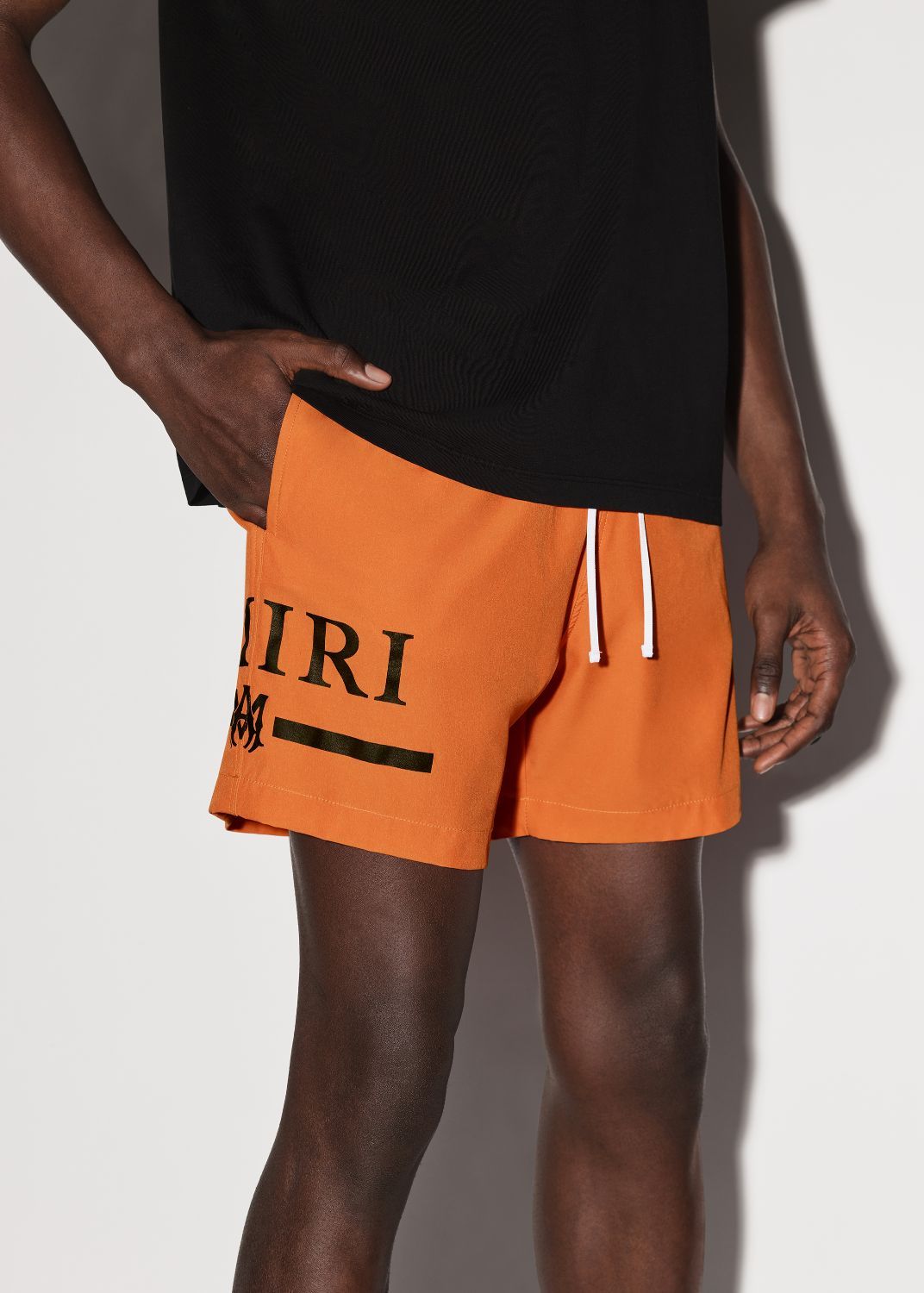 MA BAR LOGO SWIM TRUNK - ORANGE sold by AMIRI product image thumbnail 5