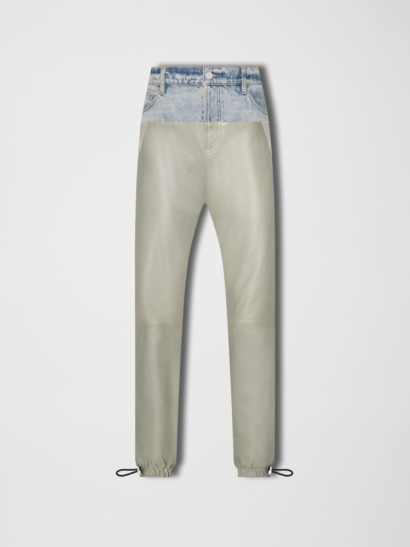 WOMEN - HYBRID SWEATPANT - WORN INDIGO / SAGE sold by AMIRI