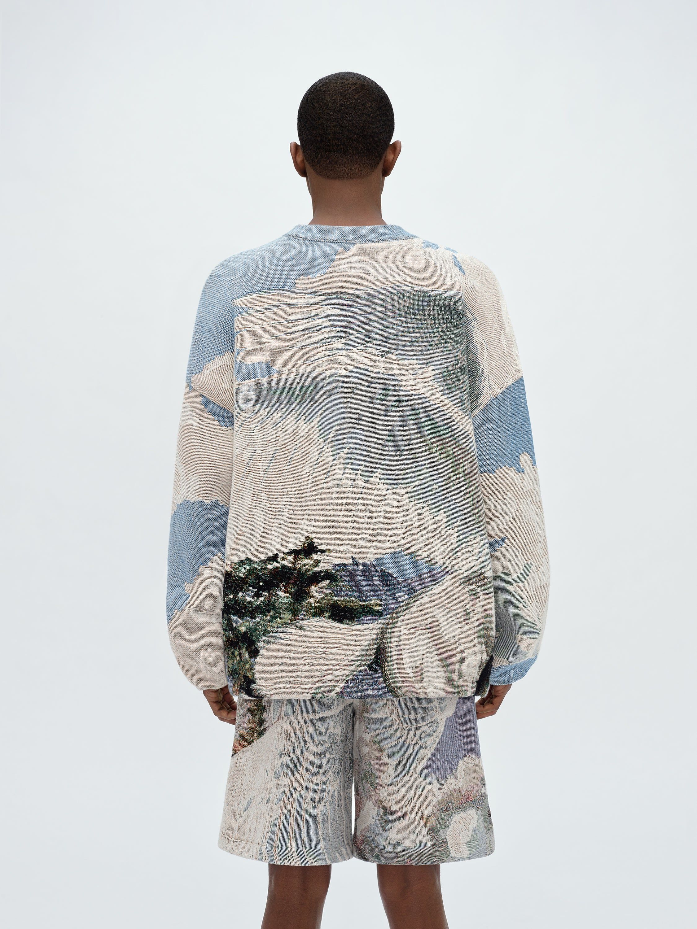 TAPESTRY PEGASUS CREW - MULTI sold by AMIRI product image thumbnail 4