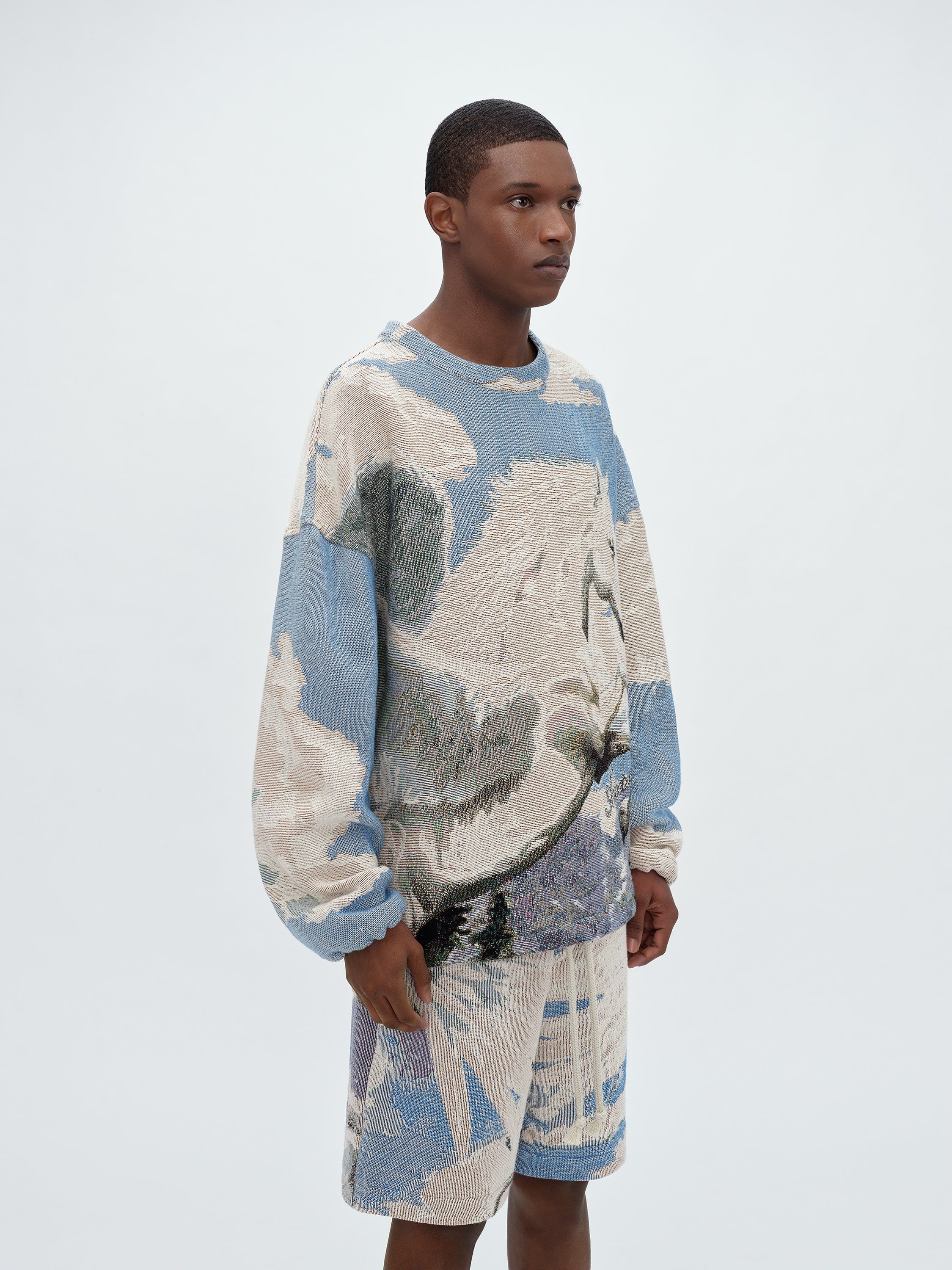 TAPESTRY PEGASUS CREW - MULTI sold by AMIRI product image thumbnail 3