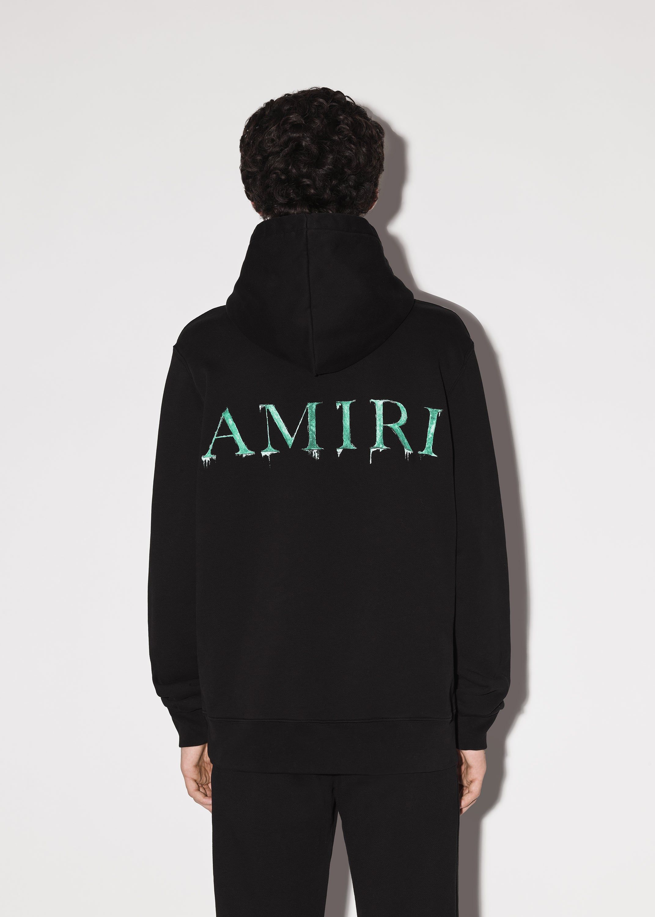 M.A. WATERCOLOR HOODIE - BLACK GREEN sold by AMIRI product image thumbnail 4