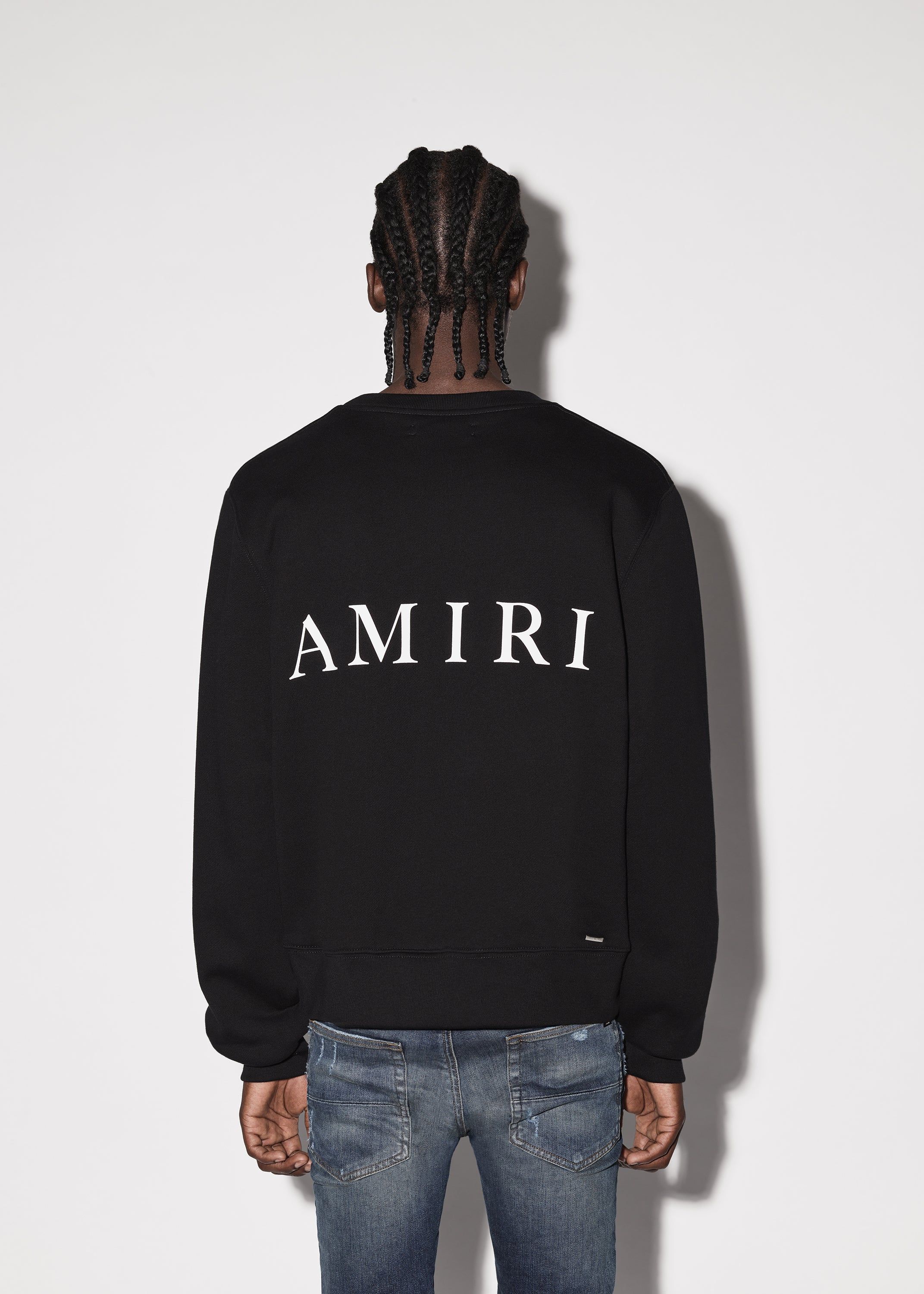 M.A. CORE LOGO CREWNECK - BLACK sold by AMIRI product image thumbnail 4