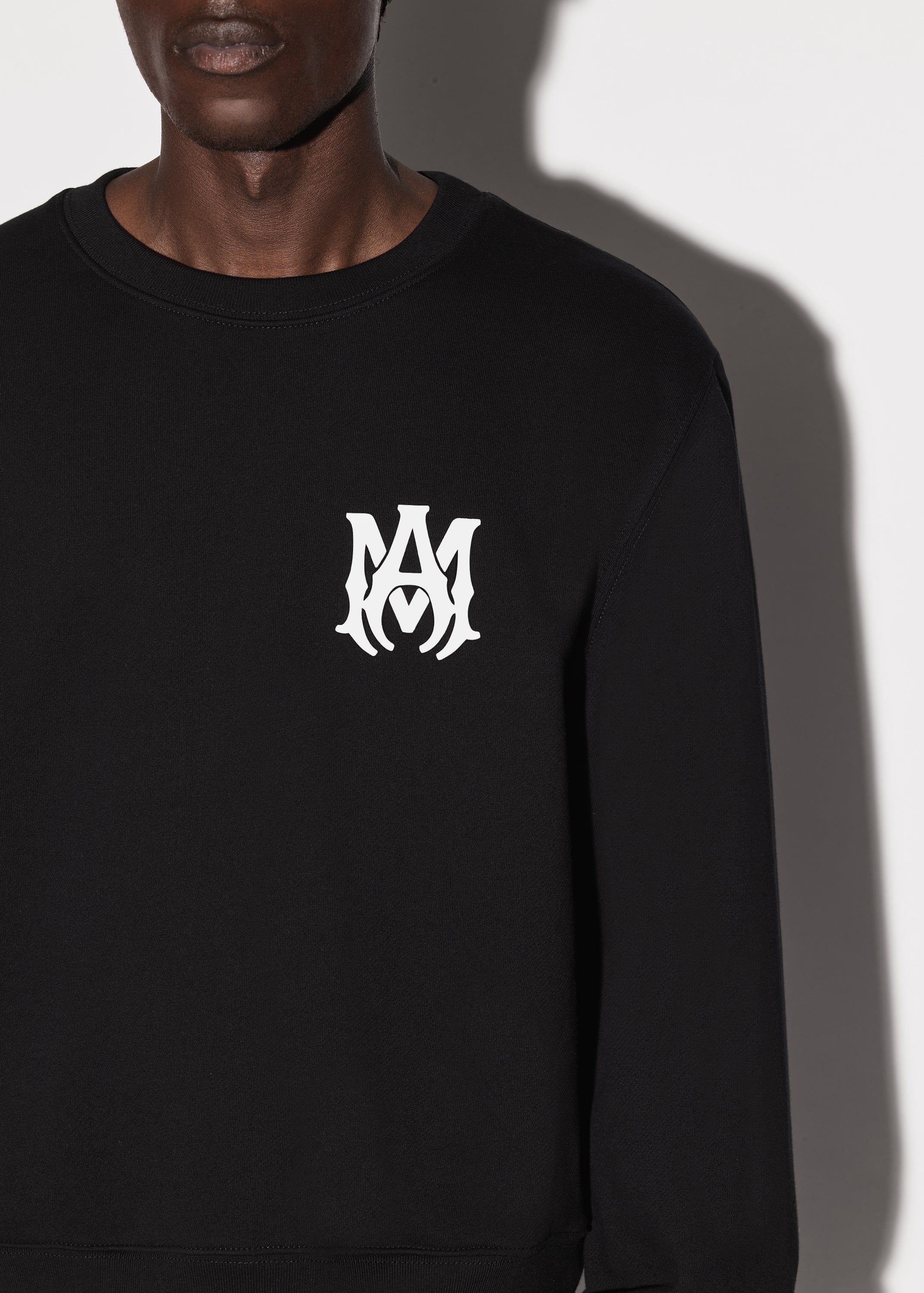 M.A. CORE LOGO CREWNECK - BLACK sold by AMIRI product image thumbnail 5