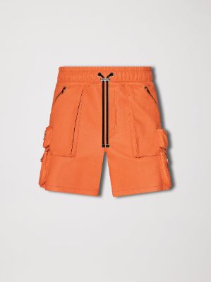 LEATHER TACTICAL CARGO - ORANGE made by AMIRI