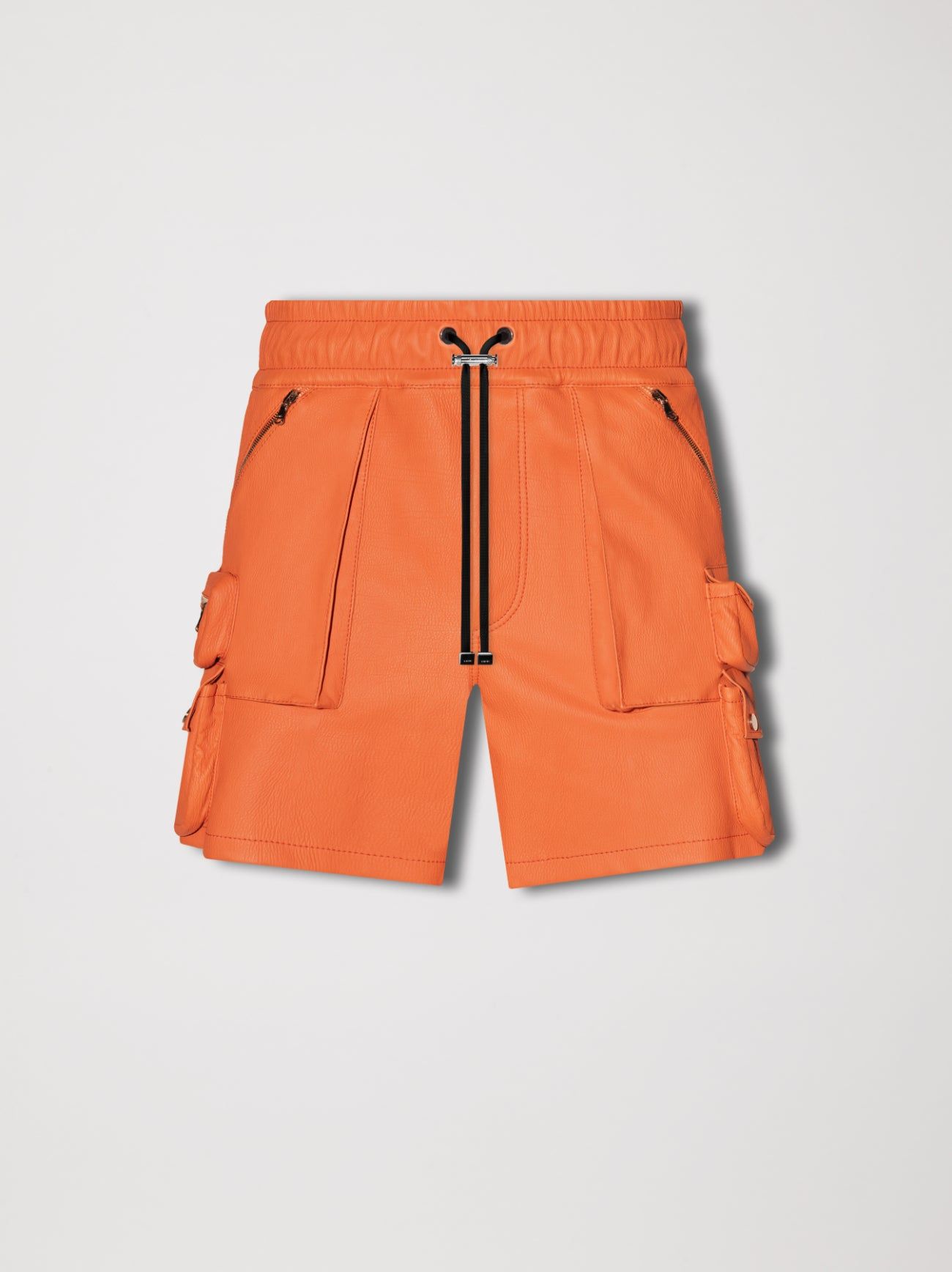 LEATHER TACTICAL CARGO - ORANGE sold by AMIRI