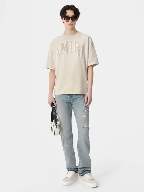 AMIRI VINTAGE OVERSIZED TEE - Birch sold by AMIRI
