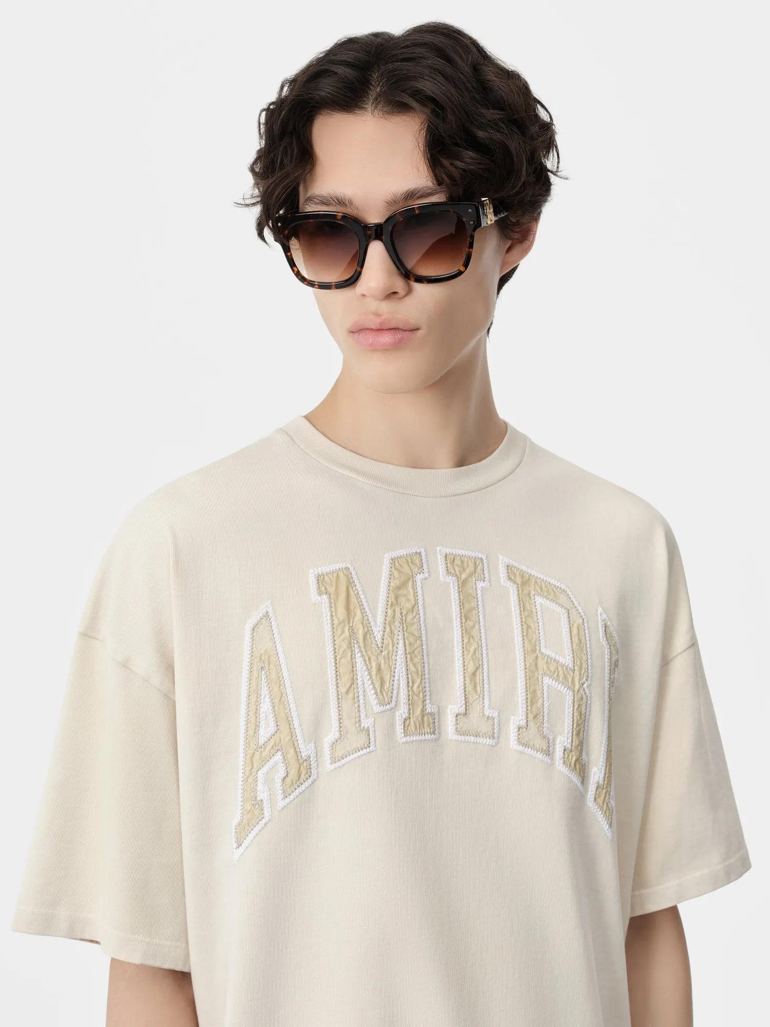 AMIRI VINTAGE OVERSIZED TEE - Birch sold by AMIRI product image thumbnail 4