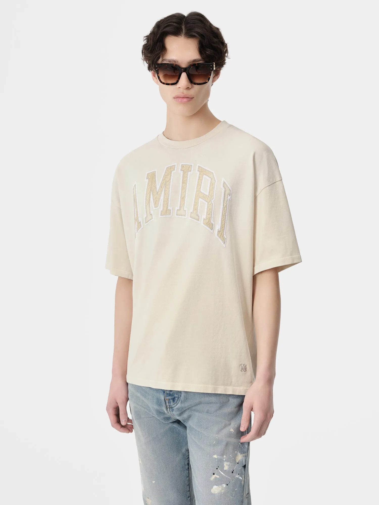 AMIRI VINTAGE OVERSIZED TEE - Birch sold by AMIRI product image thumbnail 2