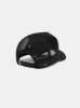 CRYSTAL 3 STAR TRUCKER HAT - Black Black sold by AMIRI