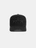 CRYSTAL 3 STAR TRUCKER HAT - Black Black sold by AMIRI