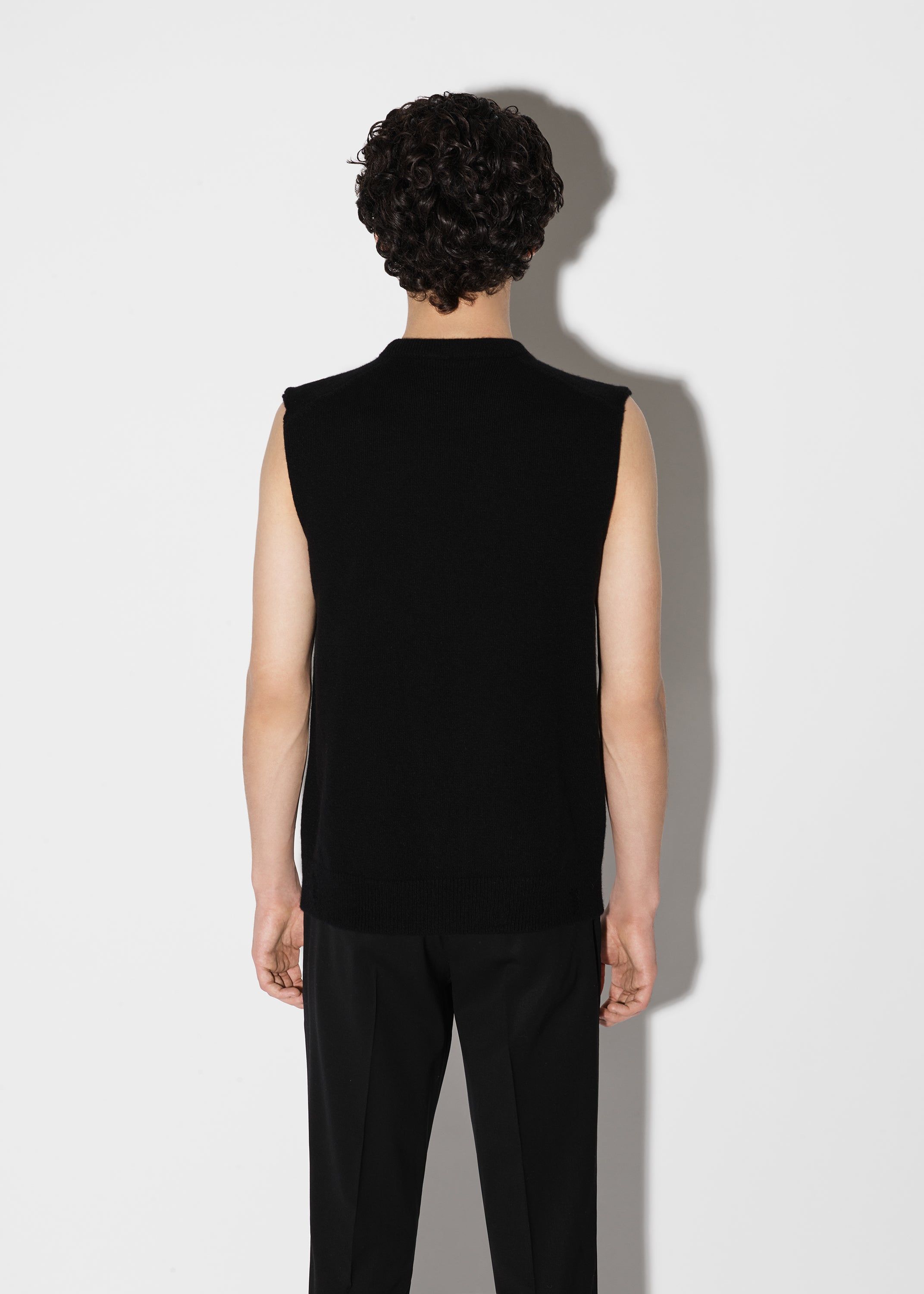 ZIG-ZAG SWEATER VEST - BLACK sold by AMIRI product image thumbnail 4