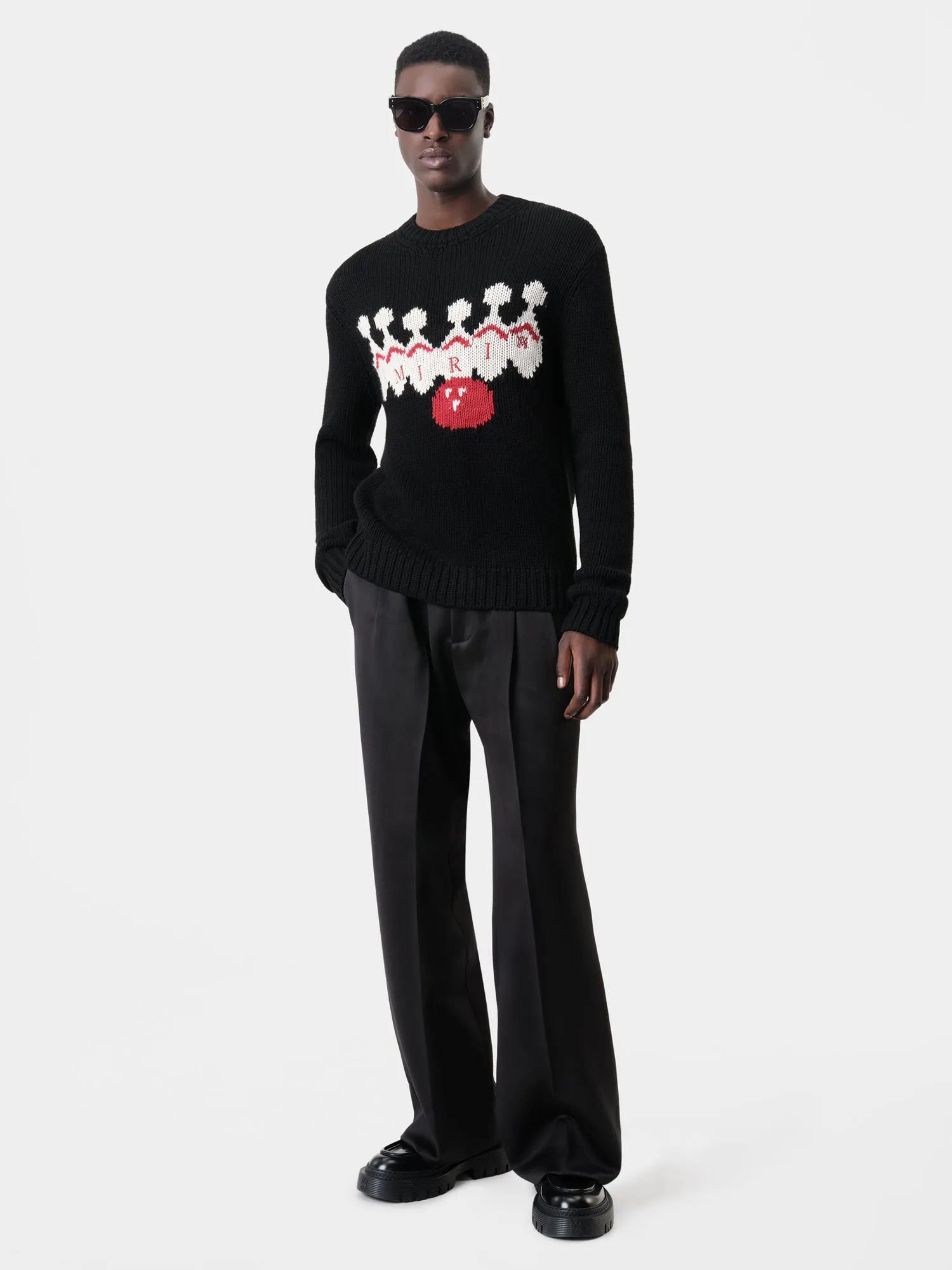 AMIRI BOWLING CREWNECK - Black sold by AMIRI