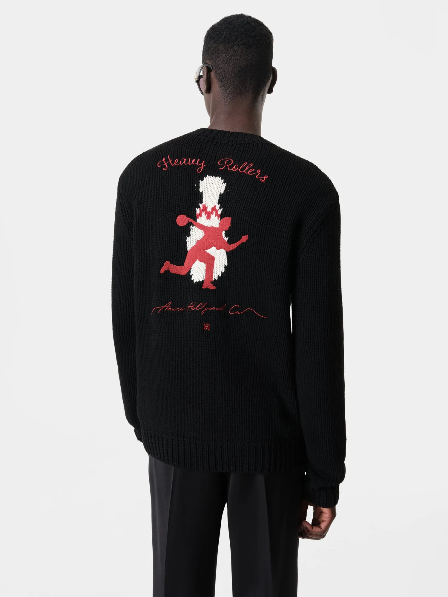 AMIRI BOWLING CREWNECK - Black sold by AMIRI product image thumbnail 3
