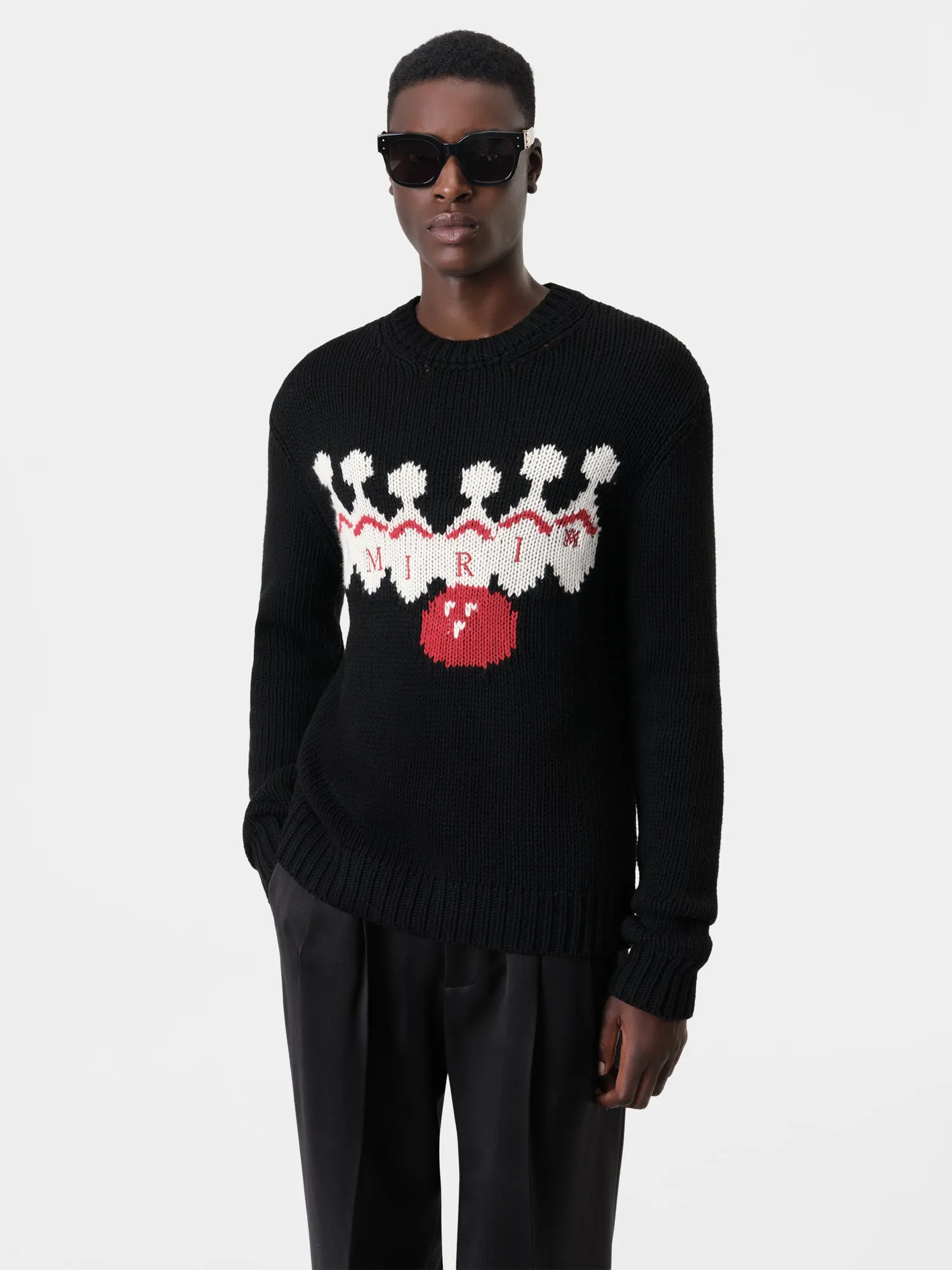 AMIRI BOWLING CREWNECK - Black sold by AMIRI product image thumbnail 2