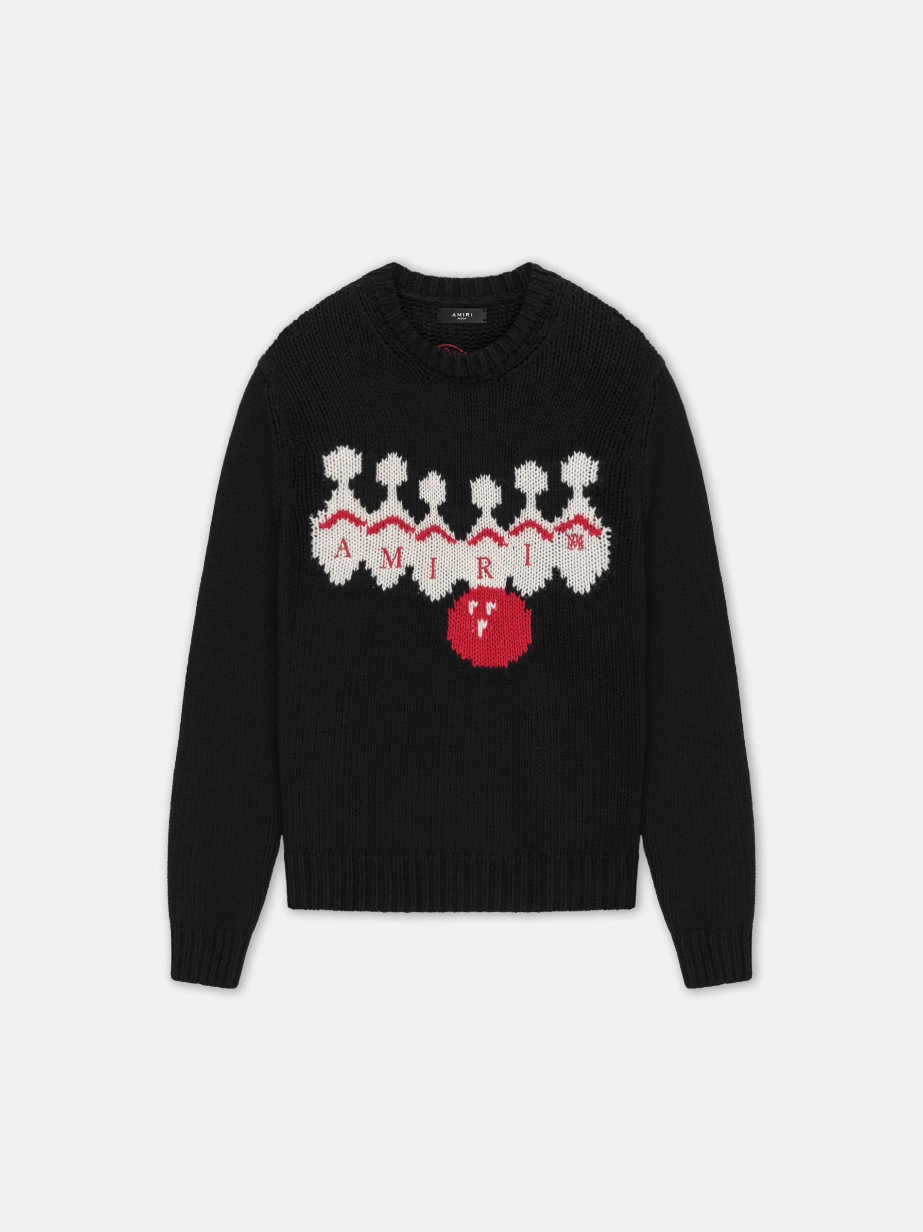 AMIRI BOWLING CREWNECK - Black sold by AMIRI product image thumbnail 5