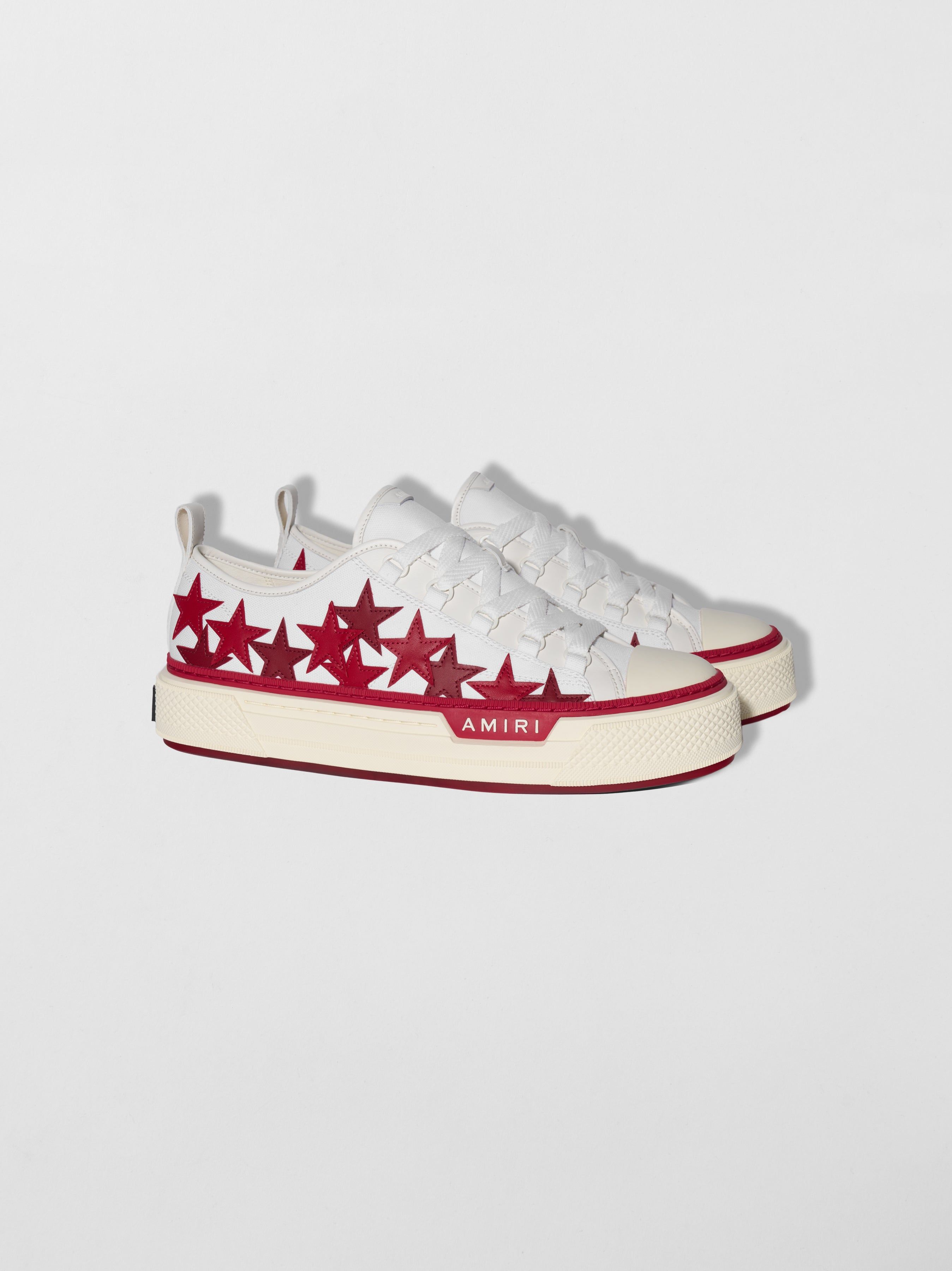 STARS COURT LOW - WHITE_RED sold by AMIRI product image thumbnail 2