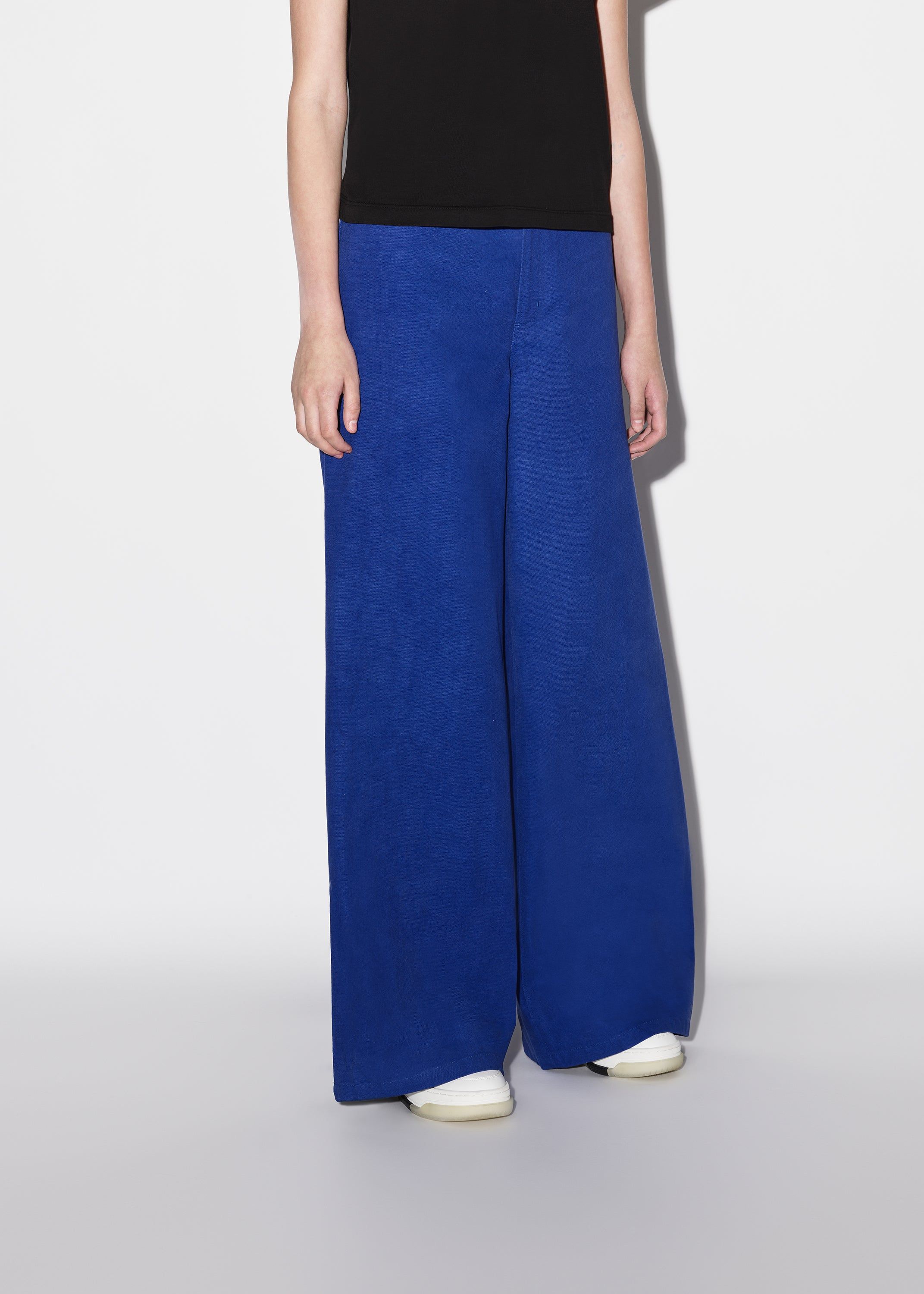 WOMEN - BAGGY CHINO - BLUE sold by AMIRI product image thumbnail 4