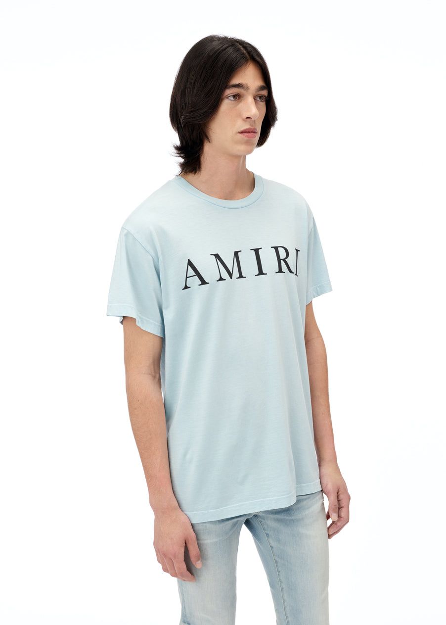 Large AMIRI Logo Tee - Crystal Blue sold by AMIRI product image thumbnail 3