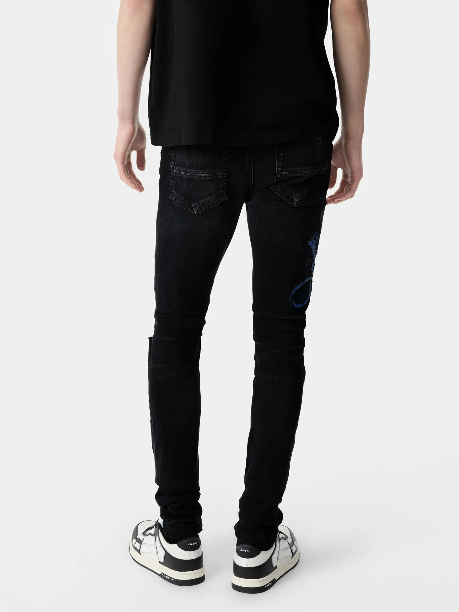 BLUE POISON ARCHIVAL JEAN - Aged Black sold by AMIRI product image thumbnail 3