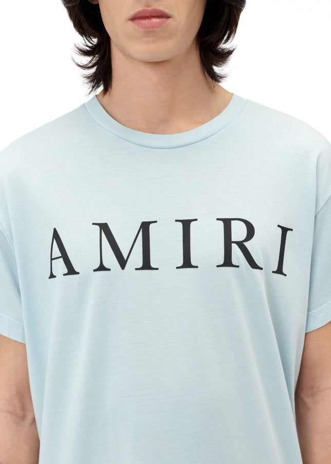 Large AMIRI Logo Tee - Crystal Blue sold by AMIRI product image thumbnail 2