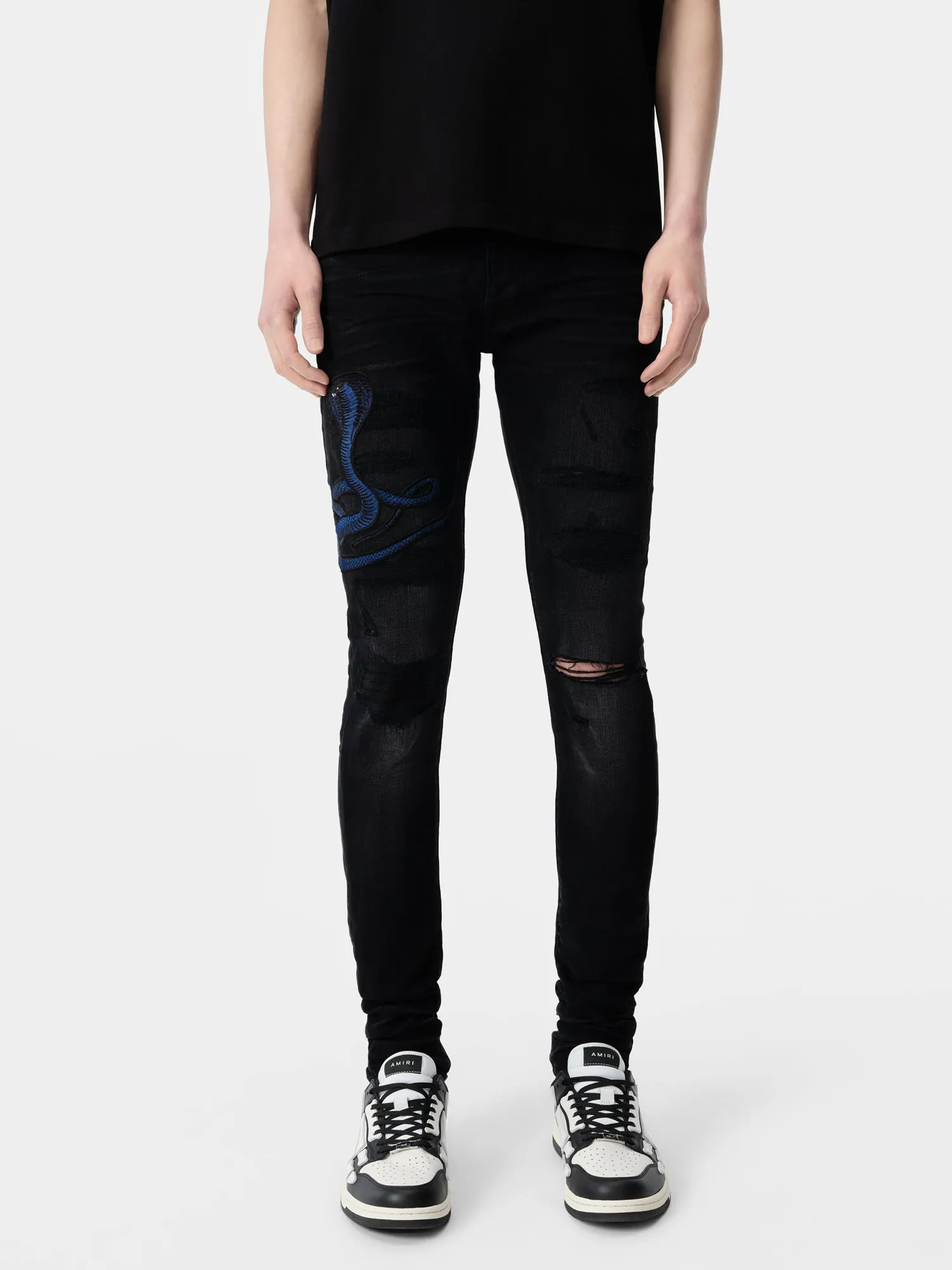 BLUE POISON ARCHIVAL JEAN - Aged Black sold by AMIRI product image thumbnail 2