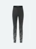 WOMEN - AMIRI BURNOUT LEGGINGS - Black sold by AMIRI