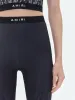 WOMEN - AMIRI BURNOUT LEGGINGS - Black sold by AMIRI