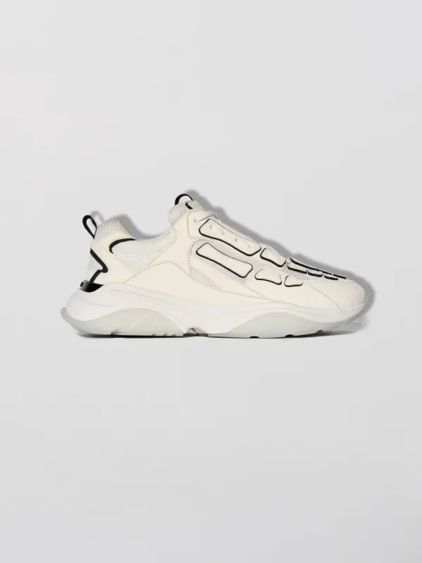 WOMEN - BONE RUNNER - WHITE / BLACK sold by AMIRI