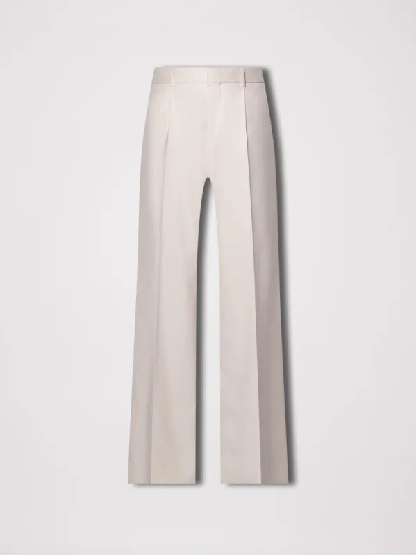 WOMEN - WIDE LEG TROUSER - ALABASTER sold by AMIRI