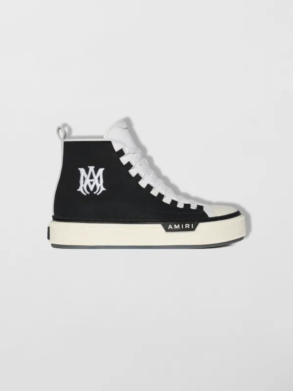 MA COURT HI - BLACK / WHITE sold by AMIRI
