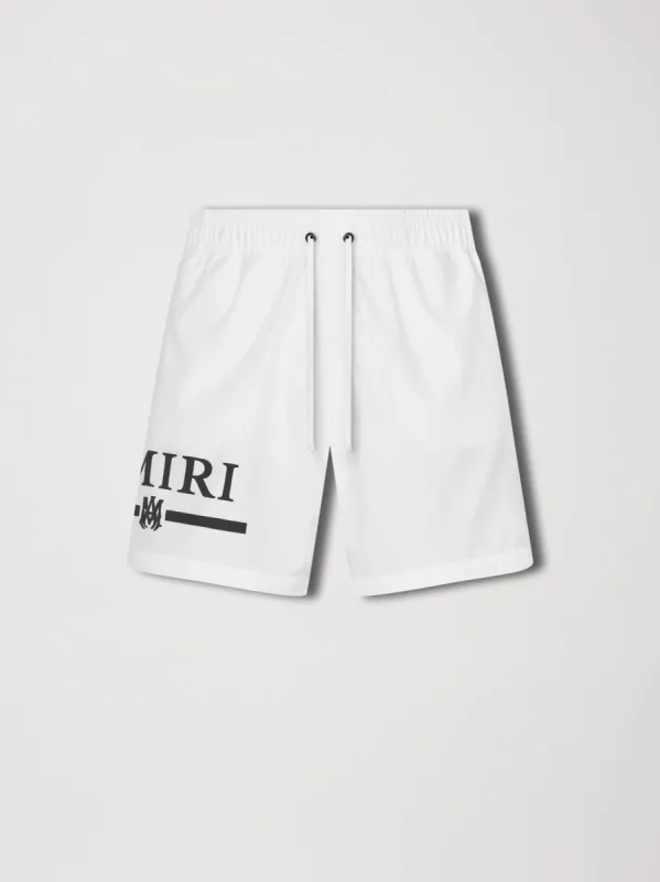 MA BAR LOGO SWIM TRUNK - WHITE made by AMIRI