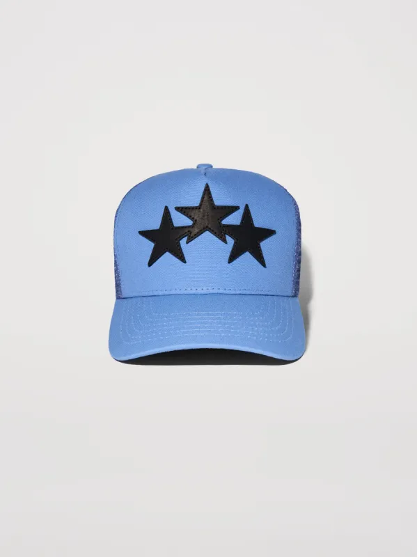 THREE STAR TRUCKER - CAROLINA BLUE made by AMIRI