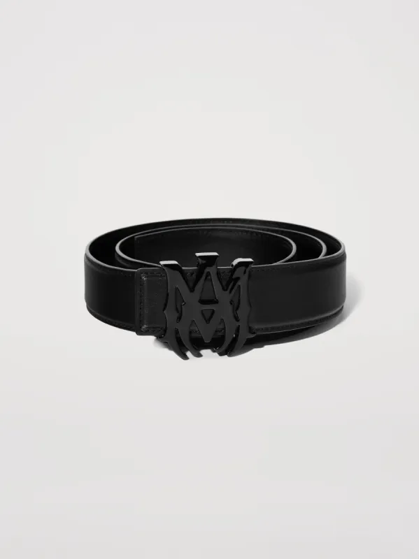 AMIRI AMIRI CORE ENAMEL BELT- BLACK | Parallel