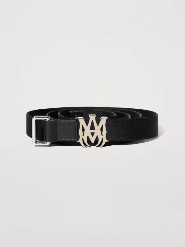 M.A. SKATER BELT - BLACK made by AMIRI