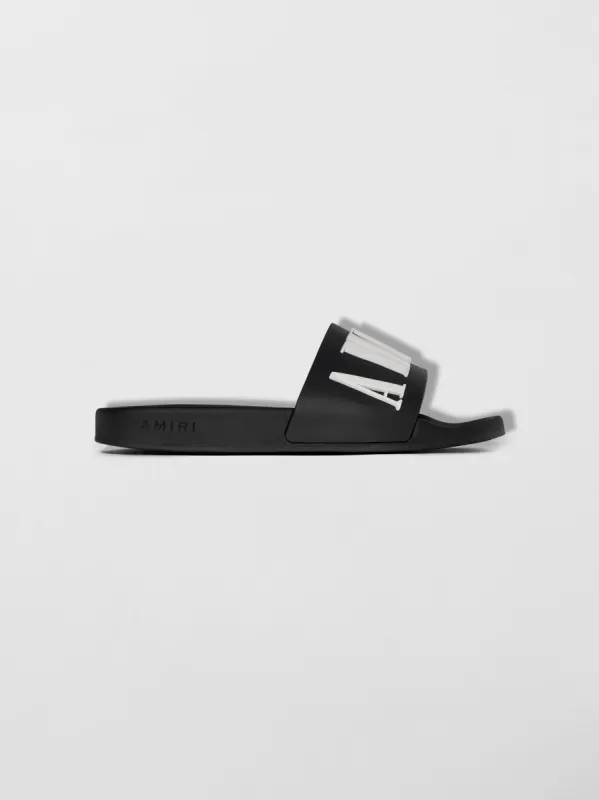 POOLSLIDE - BLACK sold by AMIRI