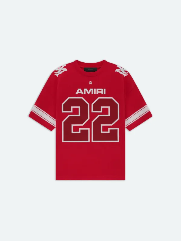 22 SKATER TEE - RED sold by AMIRI