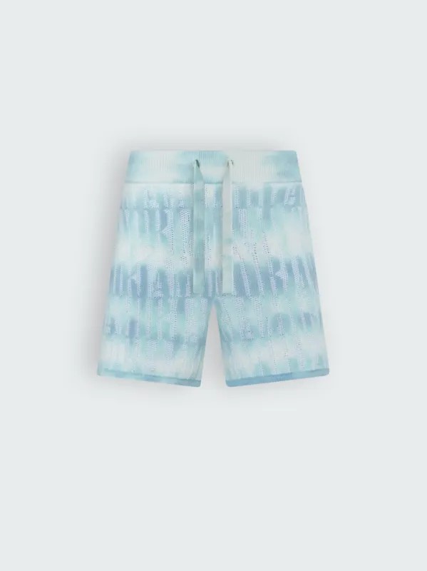 AMIRI REPEAT SHORTS - BLUE made by AMIRI