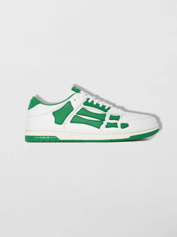 SKEL TOP LOW - WHITE GREEN sold by AMIRI