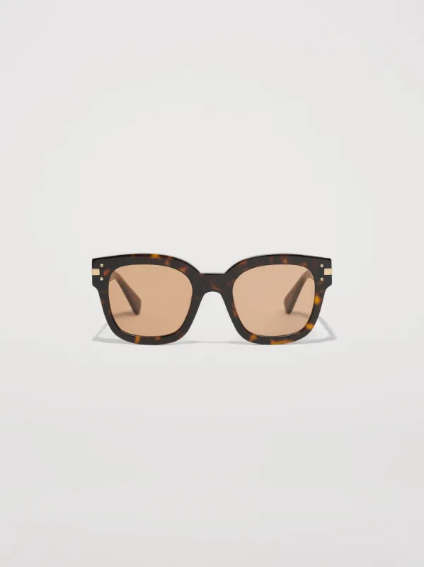 CLASSIC LOGO SUNGLASSES - TORTOISE BROWN sold by AMIRI