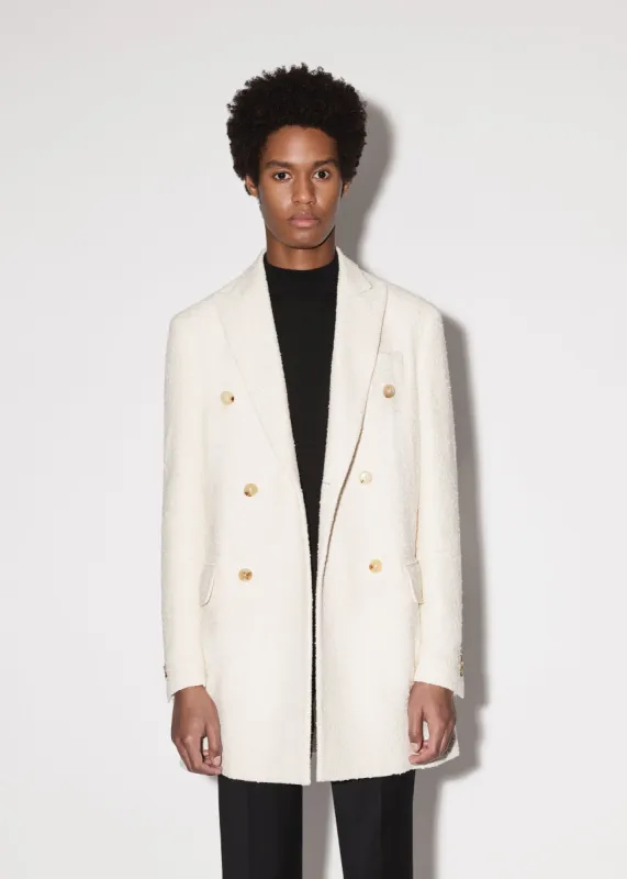 DOUBLE BREASTED JACKET - ALABASTER made by AMIRI