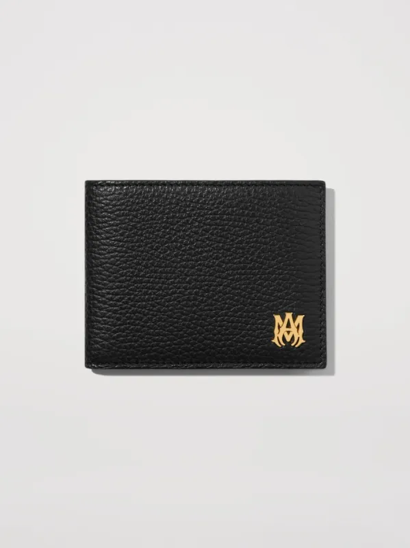 M.A. CLASSIC BIFOLD WALLET - BLACK sold by AMIRI