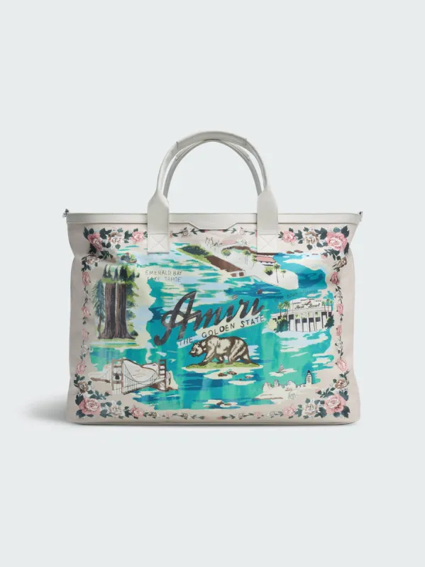 CALIFORNIA TOTE BAG - ALABASTER made by AMIRI