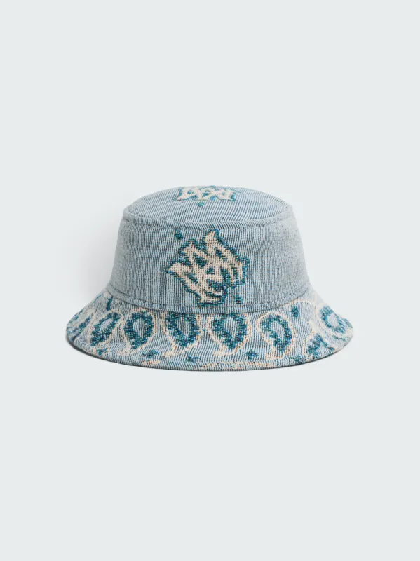PAISLEY M.A. BLANKET BUCKET HAT - MULTI made by AMIRI