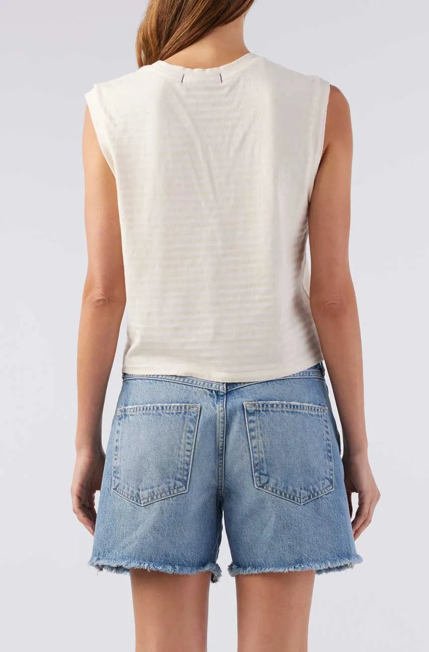 Sleeveless Babe Tee sold by AMO product image thumbnail 4