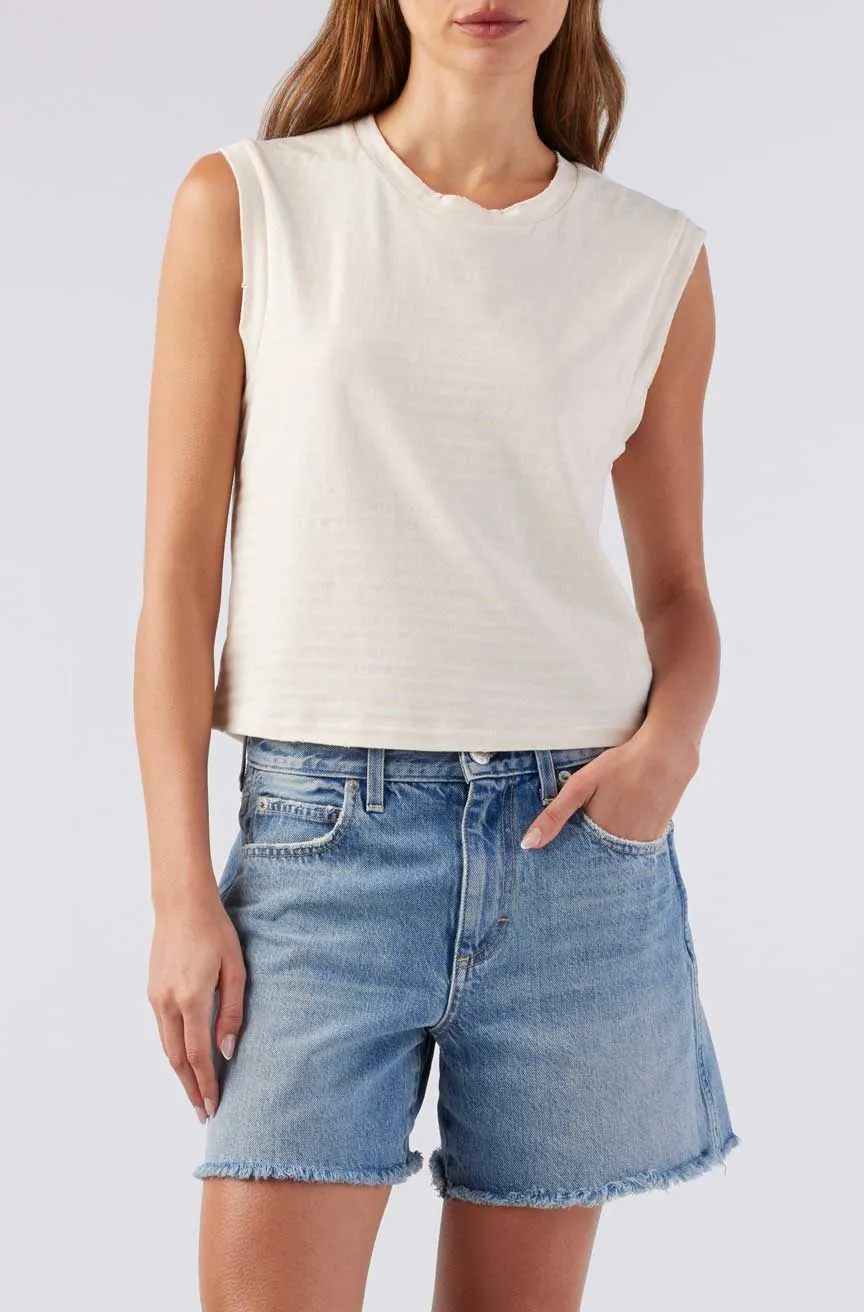 Sleeveless Babe Tee sold by AMO